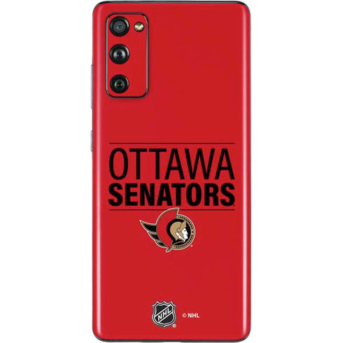NHL Ottawa Senators Lineup Galaxy S20 Fan Edition Skin